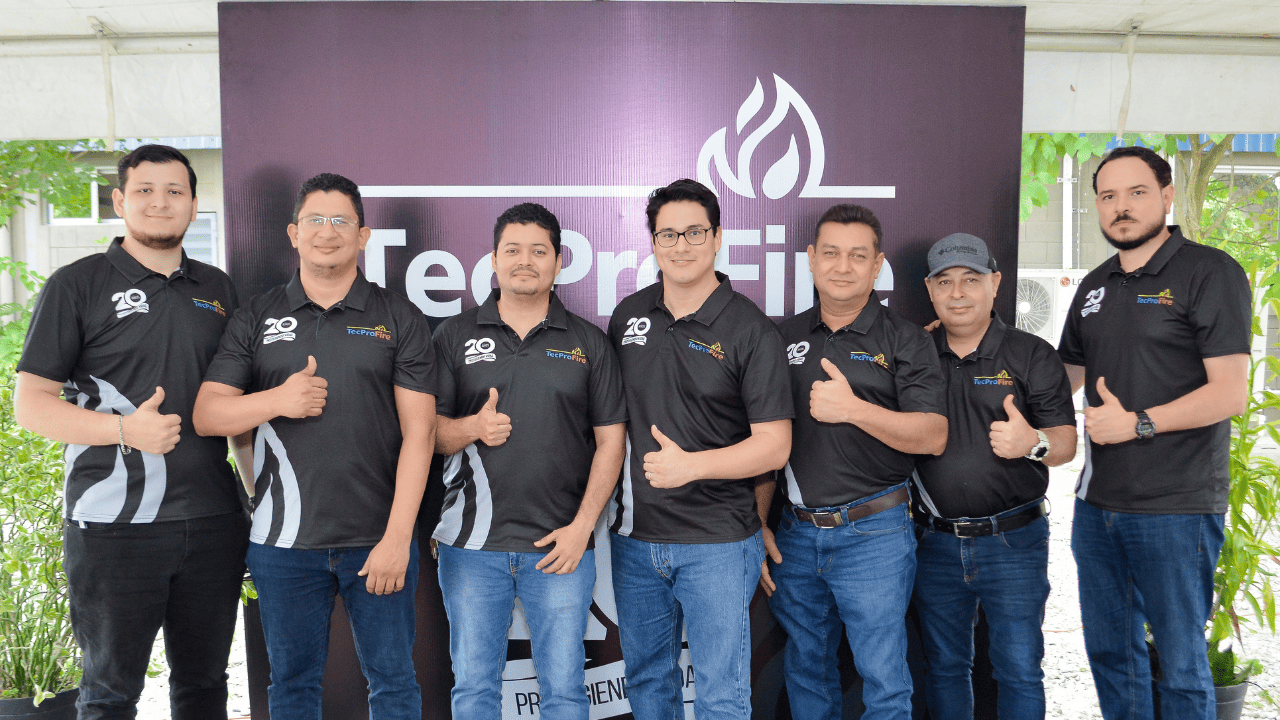 equipo experimentado alarma tecprofire